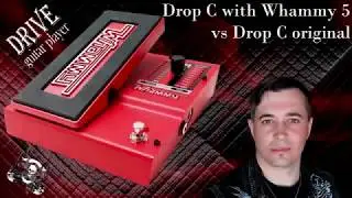 Guitar tuning drop C original vs whammy 5 drop guitar tuning drop D to drop C