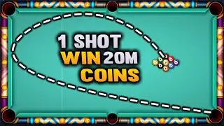 Miami 20 Millions Coins 9 Ball Pool 😱 Firestorm Cue 1 Shot = Win 8 Ball Pool Winning Tricks