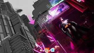 Healthy WORKFLOW To Create 3D Art (Batman)