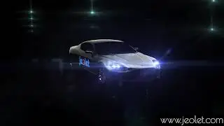 Realistik Otomotiv Logo Animasyonu