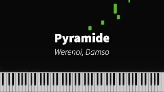 Pyramide - Werenoi, Damso : PIANO TUTORIAL