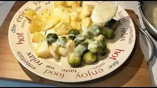 Quick Lunch - Potato with Brussel Sprouts