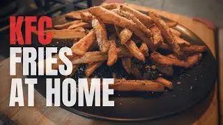 HOMEMADE KFC FRENCH FIRES | HOW TO MAKE FRENCH FRIES EASY