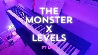 The Monster @rihanna X Levels @avicii  Ft @mattthepianist #music #newmusic #mashup #remix #piano