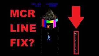How to remove that line of garbage on mcr games