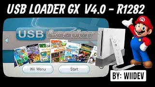 Latest Version of Usb Loader Gx V4.0 - R1282 Set up Guide!