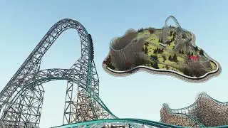 Busch Gardens DrachenFire Replacement | RMC Hybrid | NoLimits2 & FVD++ | Escape Designs | 4k 60fps