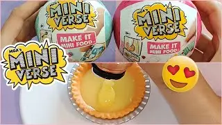 Proviamo altri mini verse! Miniature di CIBO con la RESINA UV