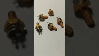 USSR gold transistors 