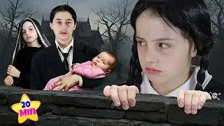 Mimi Julinha in a funny story about THE ADDAMS FAMILY and baby videos
