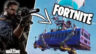 When WARZONE Players play FORTNITE for the FIRST TIME