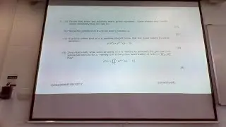 Number Theory: 2018 Q2