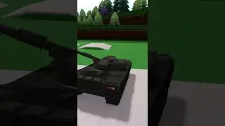 oscillating tank prototype #shorts #babft #roblox