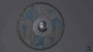 Viking Shield - Blender