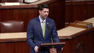 Speaker Ryan's Last Floor Speech