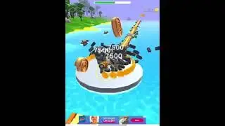 Spiral Roll | Gameplay | All Levels | iOS , Android | Shorts