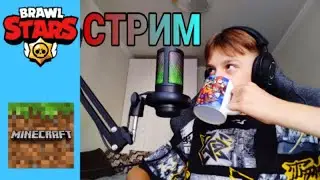 МОЙ ПОСЛЕДНИЙ СТРИМ! ИГРАЕМ В БРАВЛ СТАРС И МАЙНКРАФТ