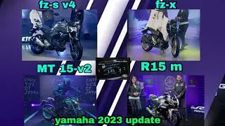 Yamaha 2023 launch event // 2023 R15 m / mt15 V2 / fzs V4 / fz x / #yamaha #trending #2023 #r15v4