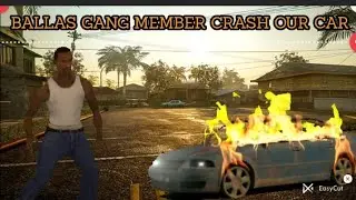 BALLAS GANG CRASHED OUR CAR |GTA SAN|MALAYALAM|web series