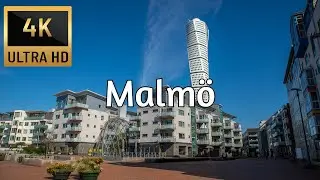 🇸🇪 MALMÖ, SWEDEN [4K] Drone Tour - Best Drone Compilation - Trips On Couch