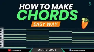 How to make Chords Easily in FL Studio (In this video creating C minor Chords as a example) Synth St