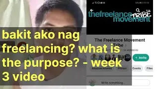Bakit ako nag freelancing? - Purpose ko sa aking freelancing career