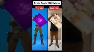 Fortnite Emote VS Real Life 😲