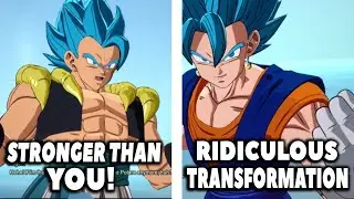 Gogeta your transformation is ridiculous!