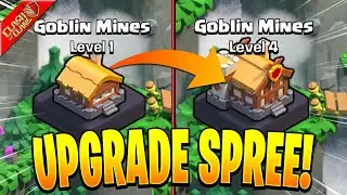 Upgrading our Goblin Mines to Level 4 ASAP! - Clash of Clans
