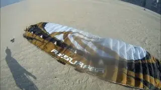 MY FIRST GO PRO hd FILM WITH THE FLYSURFER SPEED 3