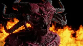 Demon lord - Animation and rotation