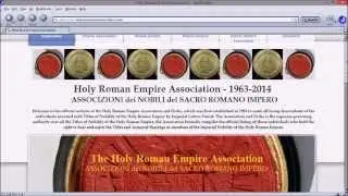 The Illuminati are The Holy Roman Empire (Official website)