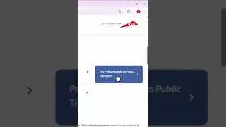 Dubai Metro or Bus Fine | RTA Fine Payment Tutorial 