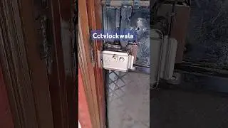 RFID tag card electric door lock hawk vision link India Electronic Door Lock with card access #lock