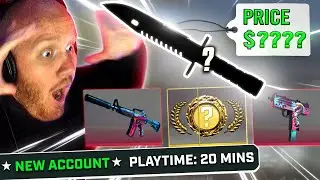 PULLING RAREST KNIFE ON NEW CS ACCOUNT
