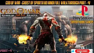 GOD OF WAR Ghost of Sparta full game walkthrough part 4 in HD HINDI gka2.0 gamer king abhishek 2.0