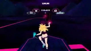 Synth Riders - Sunset Neon - Lazer Pink (Expert) [Full body tracking]