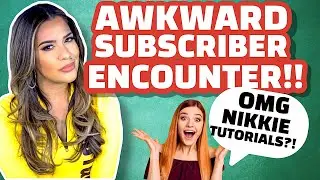 Awkward Subscriber Encounter | NikkieTutorials??