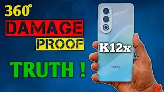 360° DAMAGE PROOF PHONE 📱😲//OPPO  K12x 5G Unboxing & Review 🔥