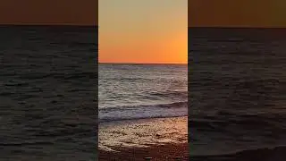 #закат #море #волны #абхазия