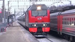 ЭП2К-408 с поездом № 047 Москва - Балаково