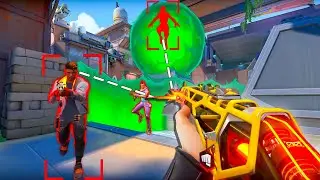 Sus Hacker Moments on Valorant... Luck or Skill?