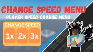 Roblox Studio Tutorial: Player Speed Change Menu