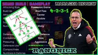 RALF RANGNICK 4231 MANAGER REVIEW | SQUAD BUILDING & GAMEPLAY | PES 2021 MOBILE