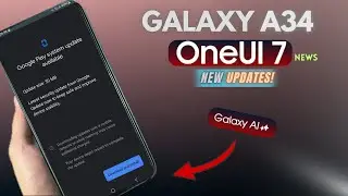 Samsung Galaxy A34 - Got New Updates (Galaxy A.I) & Security Update!