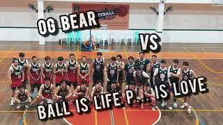 OG BEAR VS BALL IS LIFE P…SY IS LOVE  #basketball