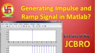 Generate impulse and step signals in matlab...