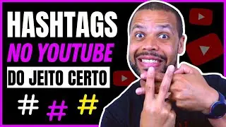Como Adicionar HASHTAG No YouTube Pelo Celular (PASSO A PASSO)