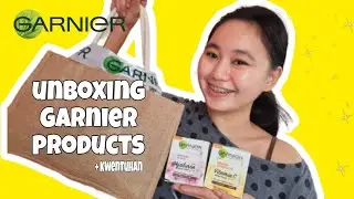 UNBOXING GARNIER PRODUCTS + KWENTUHAN | PHILIPPINES  #skincare #garnier #skincaretips