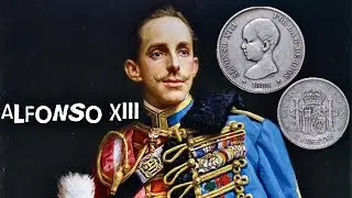 Spain 5 pesetas, 1888. King Alfonso XIII